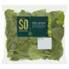 Sainsbury’s Spinach, SO Organic 100g
