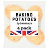 Sainsbury's Baking Potatoes x4