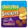 Dairylea Snackers Cheese & Crackers with Cadbury Dairy Milk Giant Buttons 64.2g