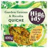 Higgidy Garden Greens & Ricotta Quiche 400g