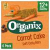Organix Carrot Cake Soft Oaty Bars 6x30g