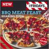 TGI Fridays BBQ Meat Feast Sharing Pizza 540g