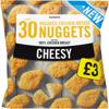 Iceland 30 (approx.) Cheesy Breaded Chicken Breast Nuggets 675g