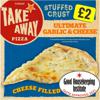 Iceland Stuffed Crust Ultimate Garlic & Cheese Pizza 410g