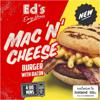 Ed's Diner Mac ‘N’ Cheese Burger with Bacon 240g