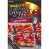 Iceland Wood Fired Stonebaked Sharing Pizza Triple Pepperoni 618g