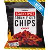 Iceland Scarily Spicy Crinkle Cut Chips 900g