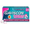 Gaviscon Double Action Heartburn & Indigestion Mixed Berries Tablets