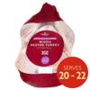 Morrisons Frozen Basted Turkey Extra Extra Large 8.9 - 10.6 KG Serves 20-22