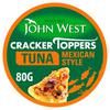 John West Cracker Toppers Tuna Mexican Style 80G