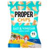 Properchips Salt & Vinegar Lentil Chips 85G