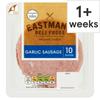 Eastmans Garlic Sausage 10 Slices 125G