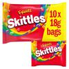 Skittles 10 Fruit Funsize Bags 180G