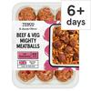 Tesco & Jamie Oliver Beef & Vegetable Might Meatballs 350G