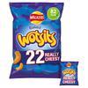 Walkers Wotsits Cheese Multipack Snacks 22X16.5G