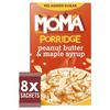 Moma Jumbo Porridge Peanut Butter & Maple Syrup Sachets 8X35g