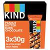 Kind Peanut Butter & Dark Chocolate Nut Bars 3 X 30G