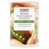 Tesco Mixed Vegetables In Water 300G