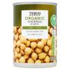 Tesco Organic Chick Peas In Water 400G