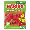 Haribo Giant Strawbs Fruit Gums 175G