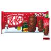 Kit Kat Milk Chocolate Santas 5X29g