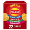 Walkers Classic Variety Multipack Crisps 22X25g