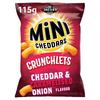 Jacobs Mini Cheddars Onion Crunchlets 115G