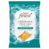 Tesco Finest Cheese & Pale Ale Flavoured Crisps 150G