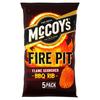 Mccoy's Fire Pit Flame Bbq Rib Crisps 5X25g