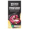 Wicked Kitchen Sourdough Charcoal Crackers 130G