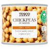 Tesco Chickpea In Water 210G