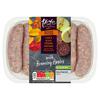 Sainsbury's Hog & Black Pudding Sausages, Taste the Difference 400g