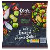 Sainsbury's Brussels Sprouts with Bacon & Thyme Butter, Taste the Difference 500g