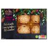 Sainsbury's Mince Pies with All Butter Pastry, Taste the Difference x6 325g