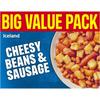 Iceland Cheesy Beans and Sausage 500g