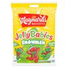 Maynards Bassetts Jelly Babies Snowmen Sweets Bag 165g