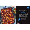 Slimming World  Smoky Meatball Tray Bake with Potato Wedges 1.1kg