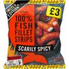 Iceland Made with 100% Fish Fillet Strips Scarily Spicy 425g