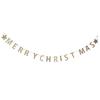 Morrisons Gold Merry Christmas Garland