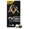 L'OR espresso ONYX Aluminium Coffee Capsules x10 no12