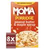 Moma Jumbo Oat Porridge Peanut Butter & Maple Syrup Sachets