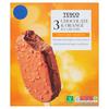Tesco Chocolate & Orange Ice Cream Sticks 3X110ml
