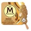 Magnum Mini Double Caramel Billionaire Ice Cream 6 Pack 330Ml