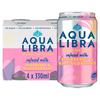 Aqua Libra Water Sparkling Raspberry & Blackcurrant 4X330ml