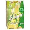 Shloer Sparkling White Grape Juice 275Ml X 4
