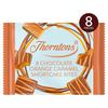 Thorntons Thntns Chocolate Orange Caramel Shortcake Bites 8 Pack