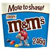 M&M'S M&M Crispy More To Share Chocolate Pouch 246G