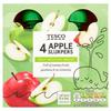 Tesco Apple Fruit Slurper 4X90g