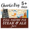 Charlie Bighams Charlie Bigham Steak & Ale Pie 270G