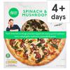 Jamie Oliver Spinach & Mushroom Pizza 412G